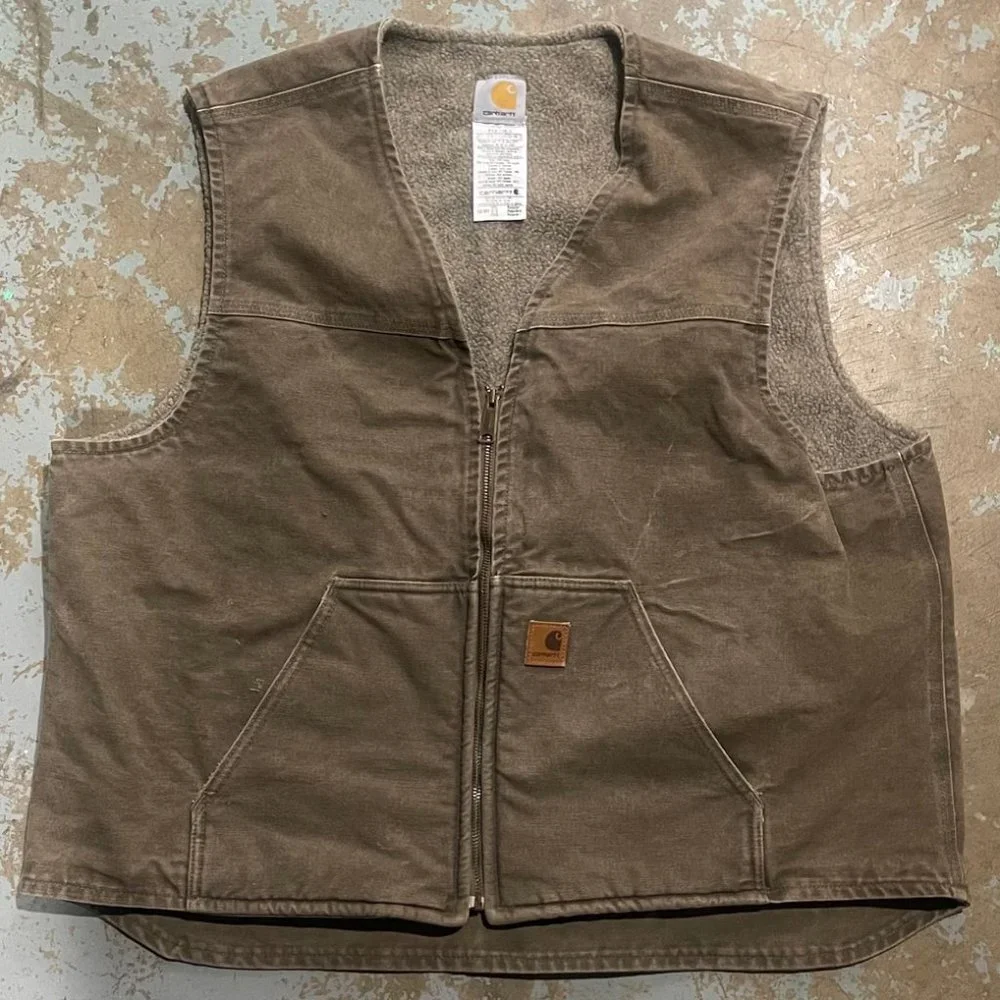 Carhartt sherpa lined vest 2XL - Picture 1 of 3